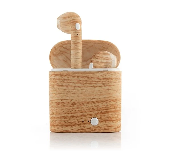 Drahtlose Kopfhörer Smartpod mit Holz