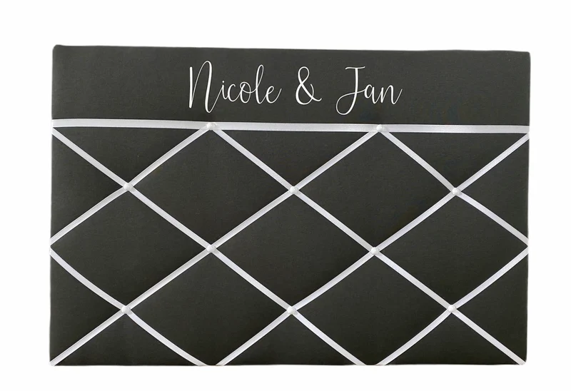 Memoboard Hochzeit personalisiert