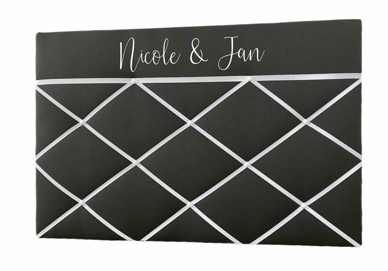 Memoboard Hochzeit personalisiert