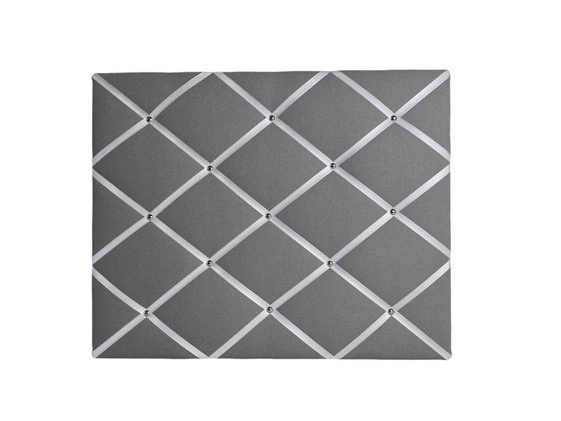 Memoboard grau Wunschgröße