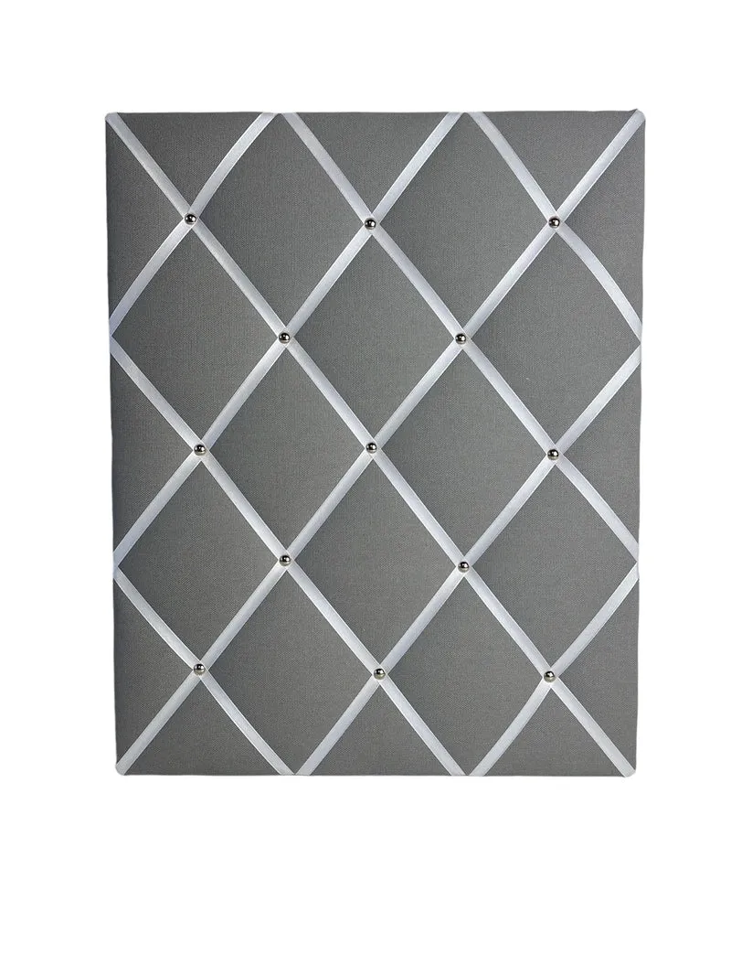 Memoboard grau Wunschgröße