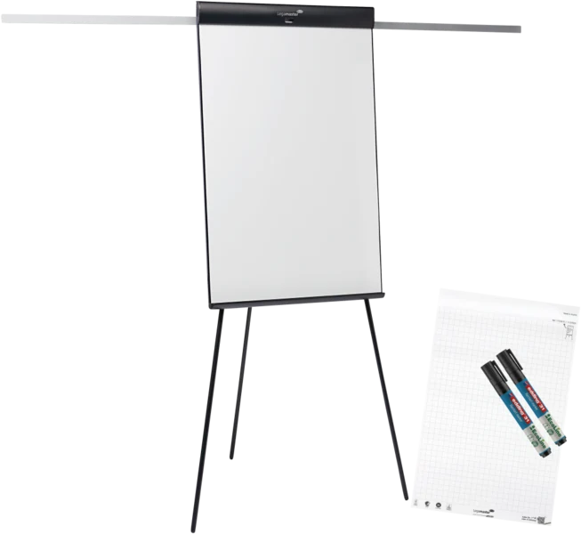 Legamaster SKETCH PRO Flipchart, Dreibein
