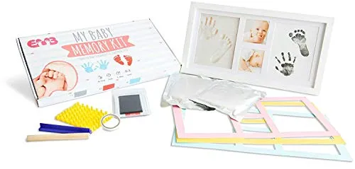 Baby Footprint Tinte und Ton Kit