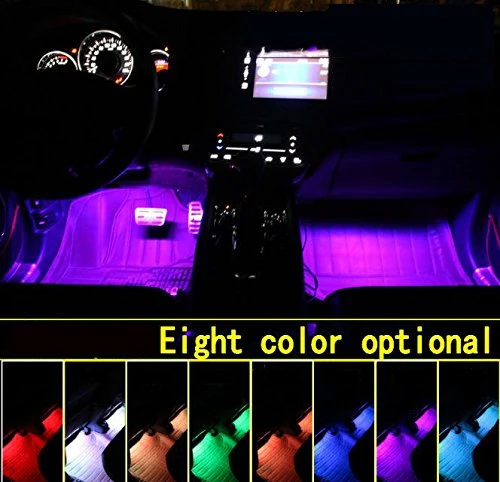 Auto LED-Lichtleiste, 12V Multicolor 48 LEDs