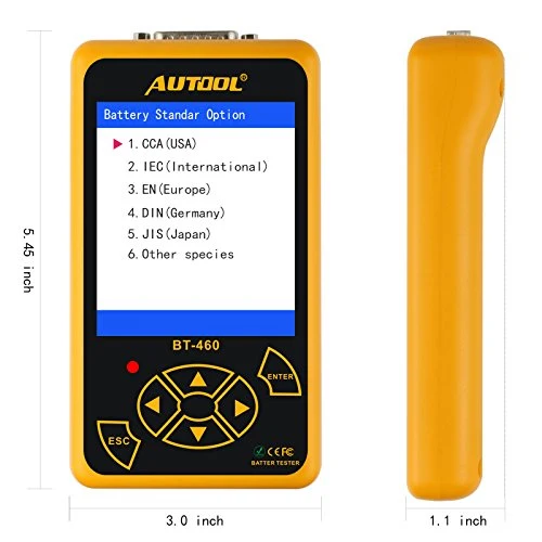 AUTOOL Kfz-Batterieladetester
