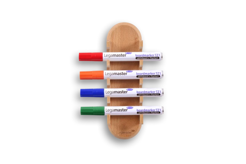 Legamaster WOODEN Glasboard-Markerhalter magnetisch