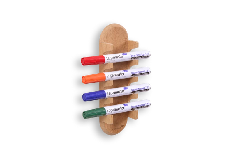 Legamaster WOODEN Glasboard-Markerhalter magnetisch