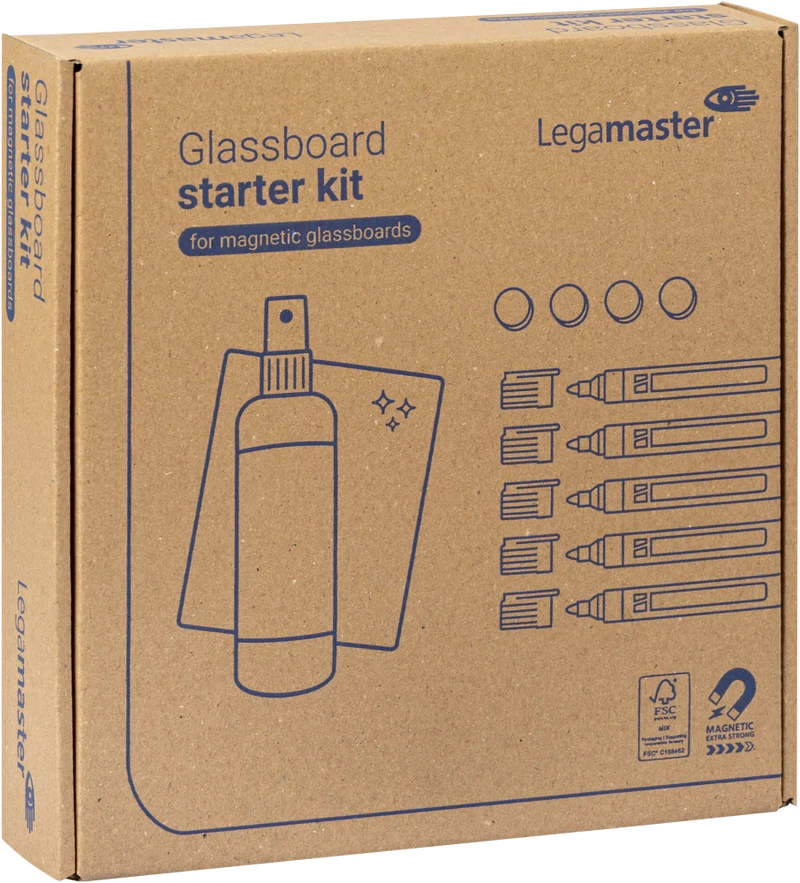 Legamaster Glasboard Starter Kit