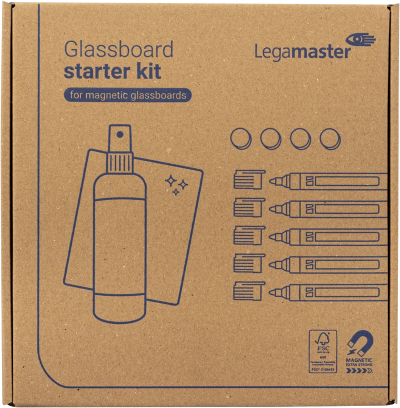 Legamaster Glasboard Starter Kit