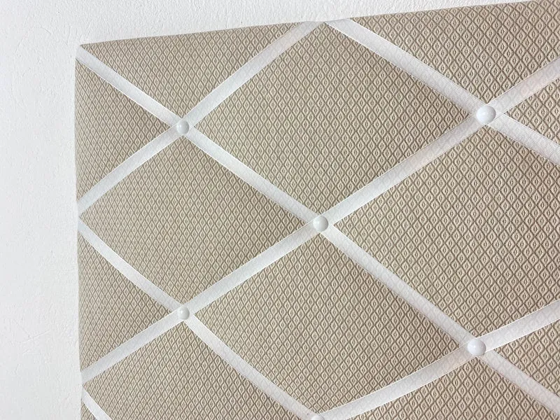 Memoboard beige Wunschgröße