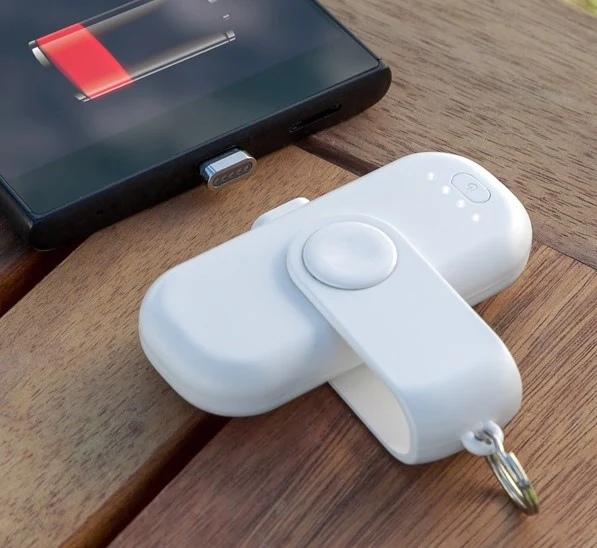 Magnetische Powerbank im Taschenformat