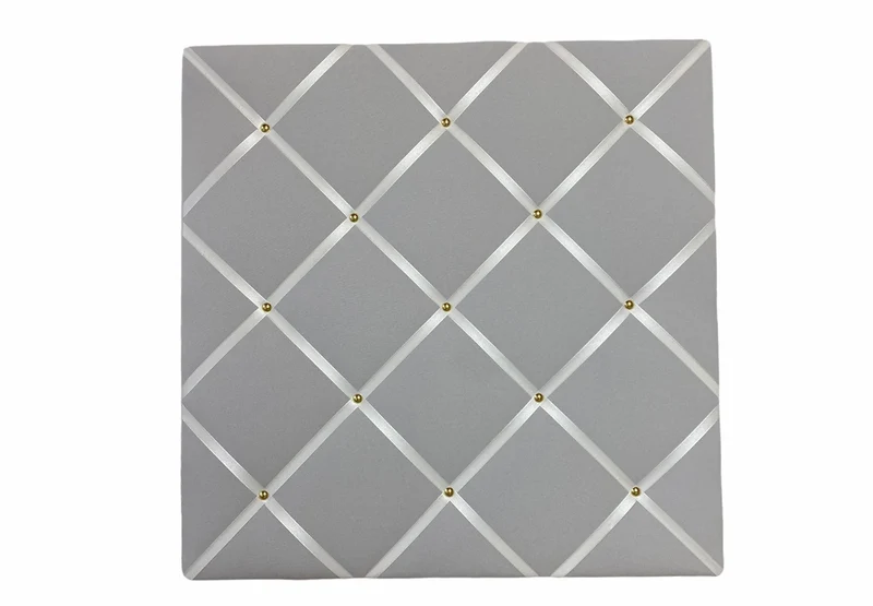 Memoboard hellgrau Wunschgröße