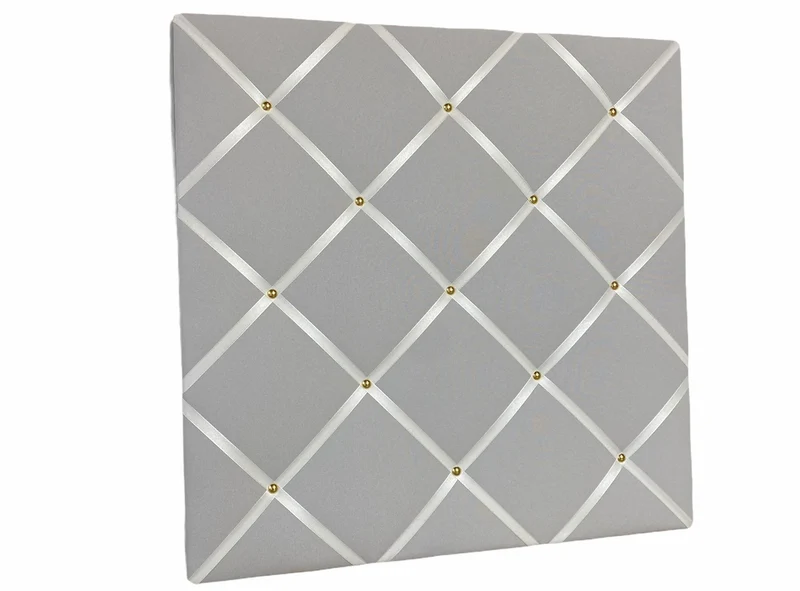 Memoboard hellgrau Wunschgröße