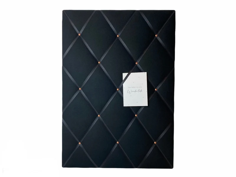 Memoboard black Wunschgröße