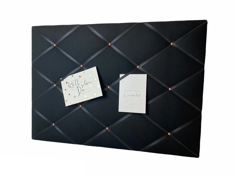 Memoboard black Wunschgröße