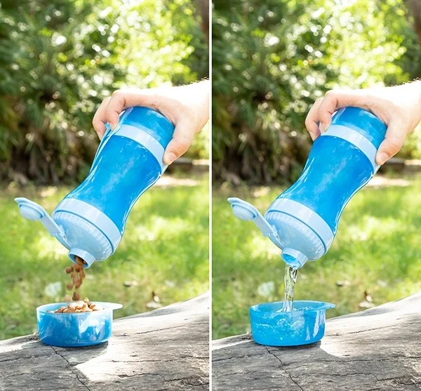 2-IN-1-Haustierflasche