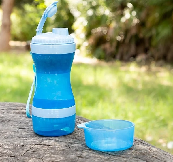 2-IN-1-Haustierflasche