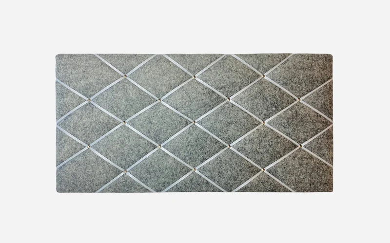 Memoboard grau Filz