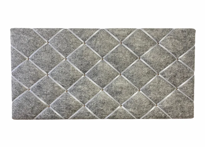 Memoboard grau Filz