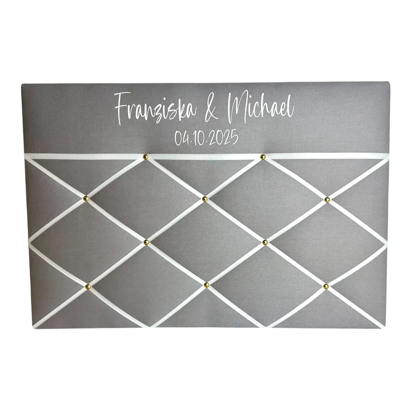 Memoboard Hochzeit personalisiert