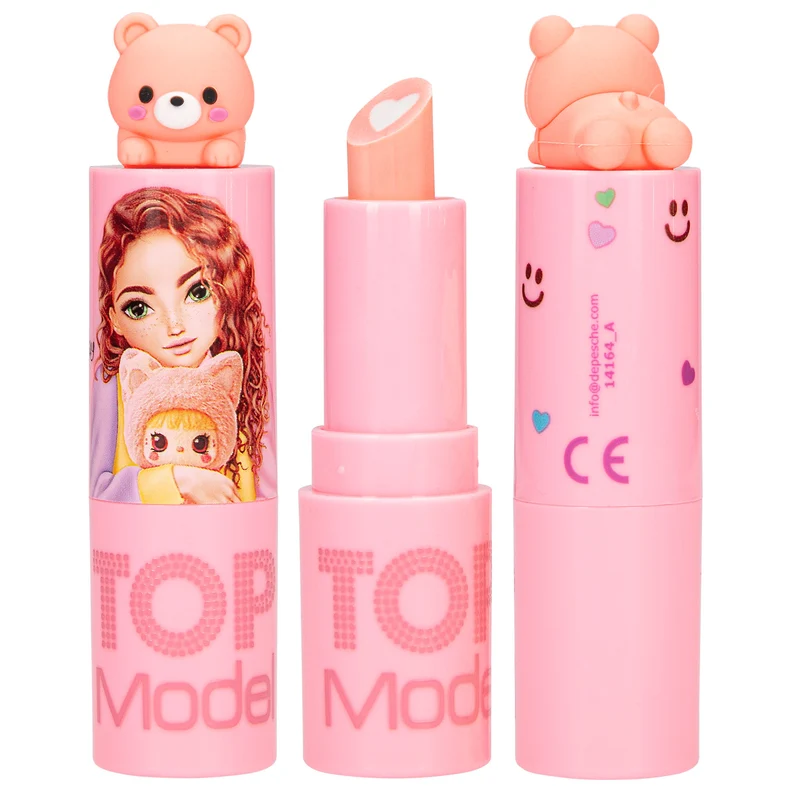 TOPModel Lippenstift Radierer mit Topper – 1 von 2 (zufällig)