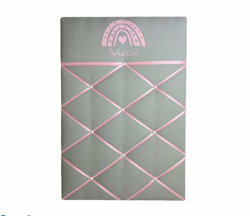 Memoboard Schulkind Regenbogen
