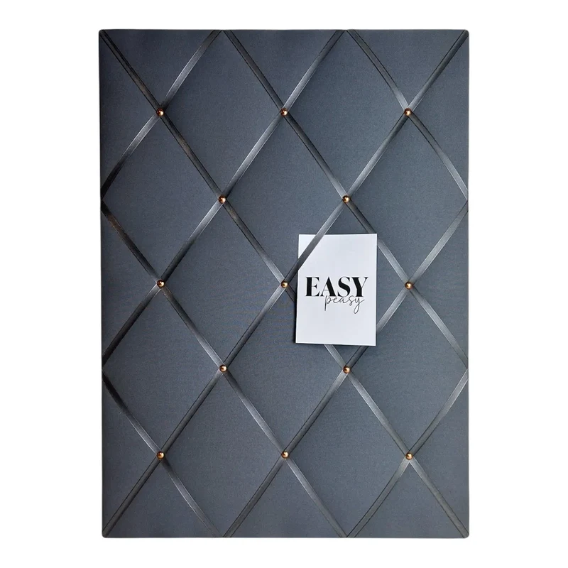 Memoboard dunkelgrau Wunschgröße