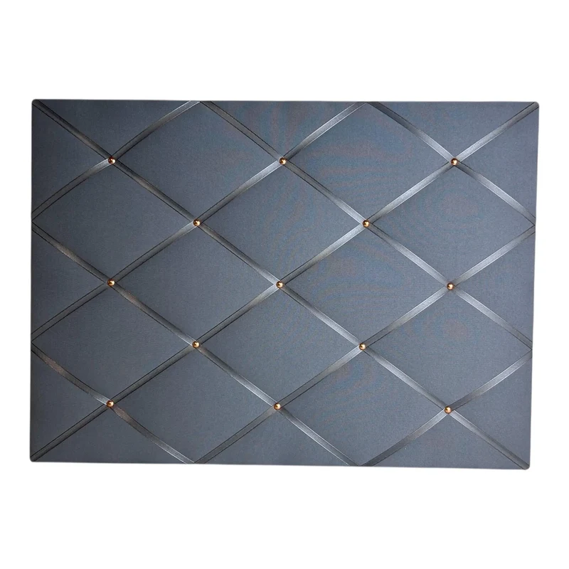 Memoboard dunkelgrau Wunschgröße