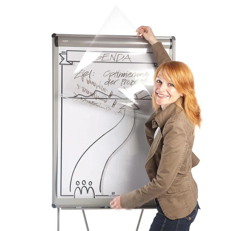 Transparentfolie für FlipChart-Papier
