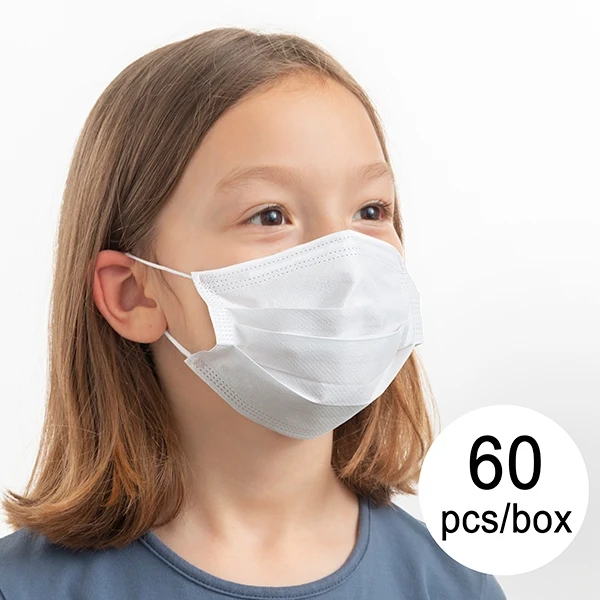 3-lagige Einwegmaskengröße M (60er Pack)