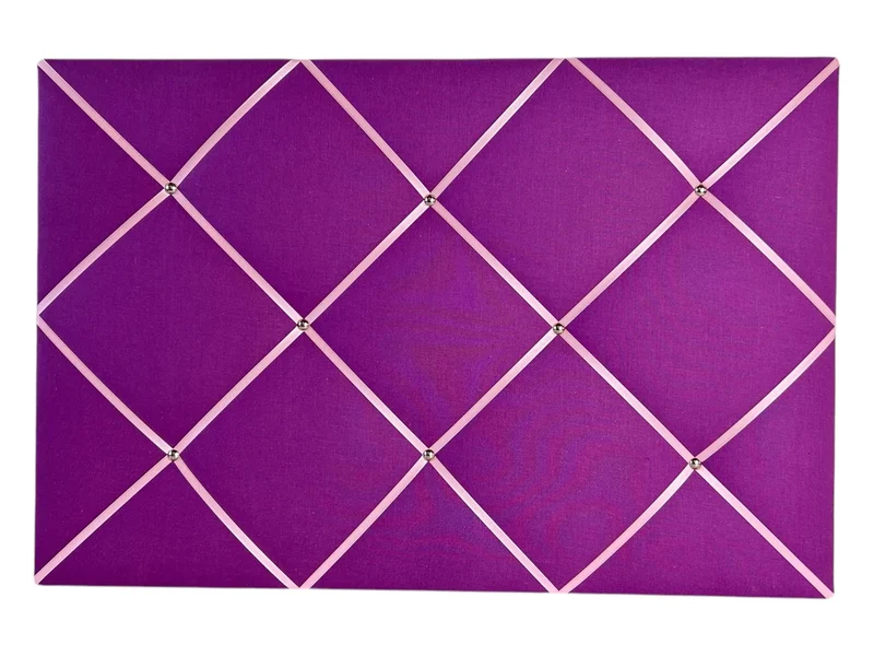 Memoboard lila Wunschgröße