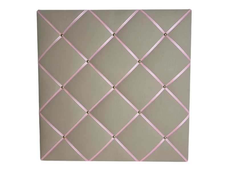Memoboard beige rosa Wunschgröße