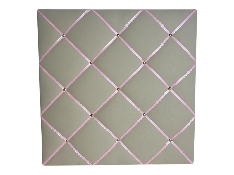 Memoboard beige rosa Wunschgröße