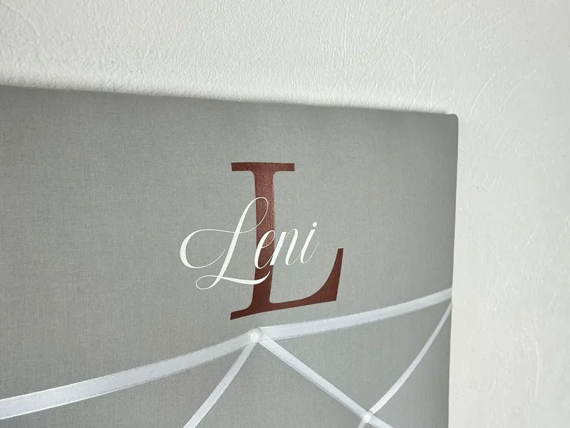 Memoboard personalisiert Konfirmation Kommunion Taufe Geburt