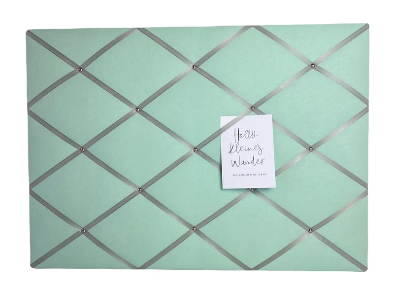 Memoboard mint Wunschgröße