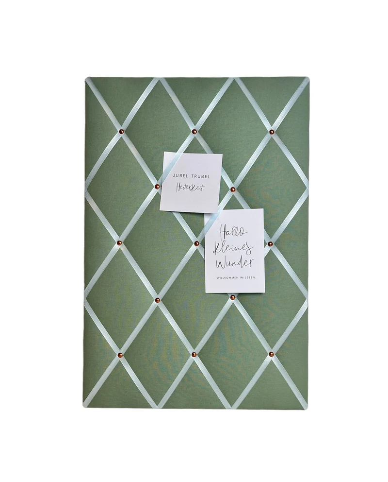 Memoboard jadegrün Wunschgröße