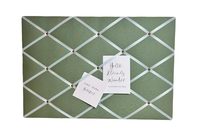 Memoboard jadegrün Wunschgröße