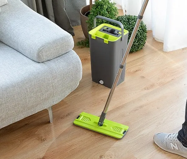 Schneller Mopp mit Eimer