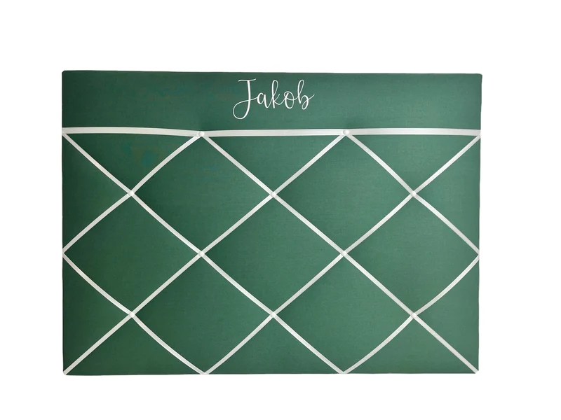 Memoboard personalisiert Wunschgröße grün