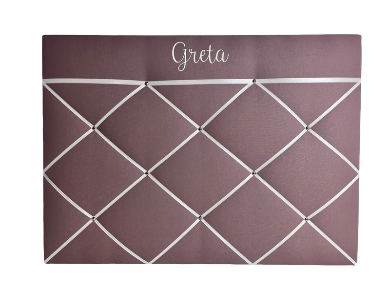 Memoboard personalisiert Wunschgröße dusty lavender