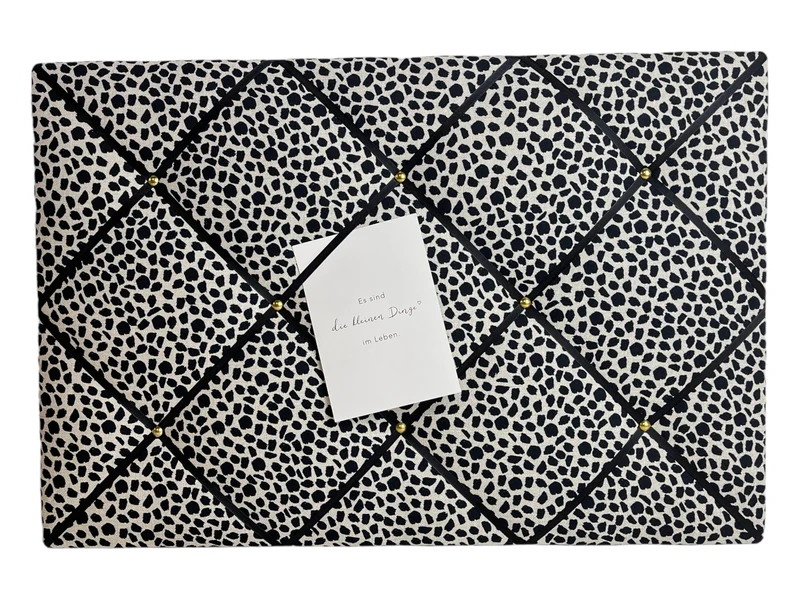 Memoboard Klemmwand Punkte schwarz