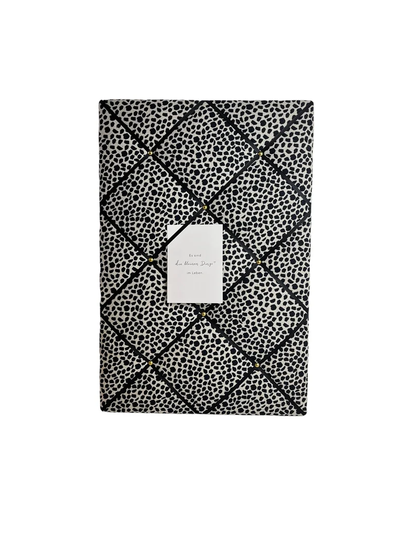 Memoboard Klemmwand Punkte schwarz