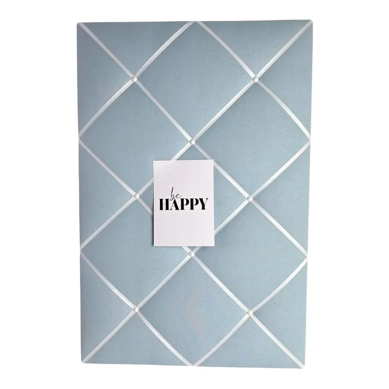 Memoboard hellblau Wunschgröße