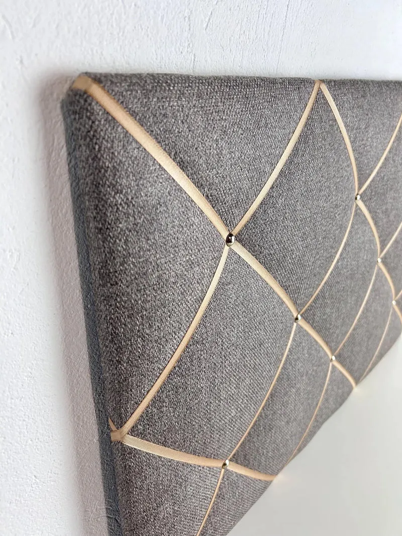 Memoboard beige hellgrau