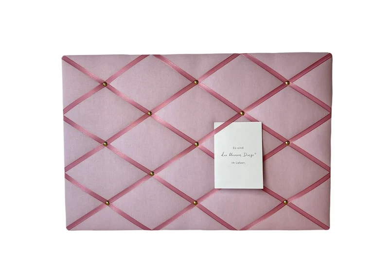 Memoboard pastell pink Wunschgröße