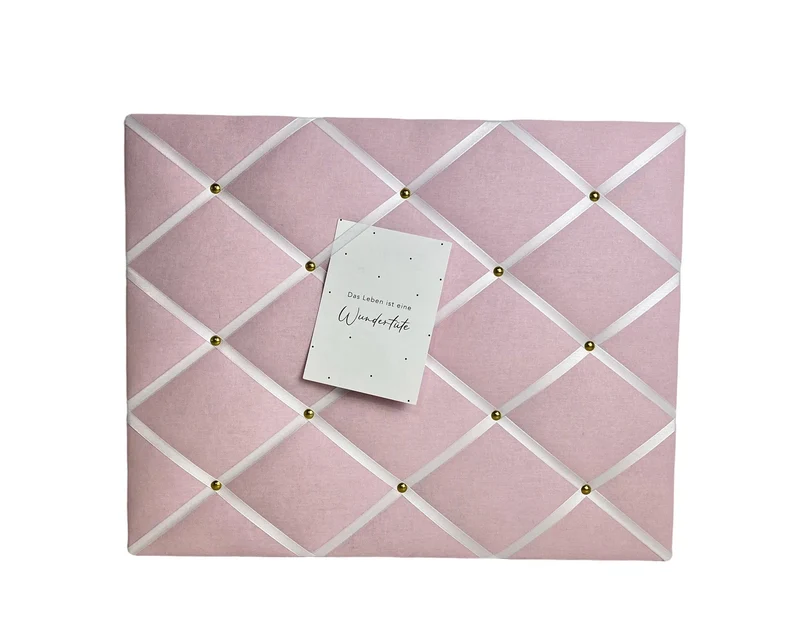 Memoboard hellrosa Wunschgröße Mädchen