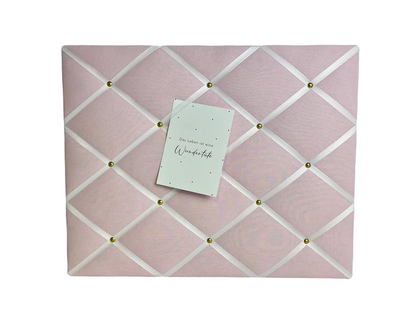 Memoboard hellrosa Wunschgröße Mädchen
