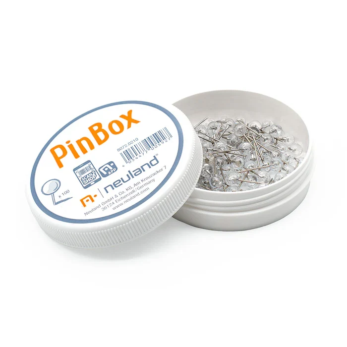 Neuland PinBox mit 100 Nadeln