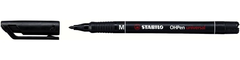 STABILO OHPen M permanent Folienstift schwarz 1,0 mm