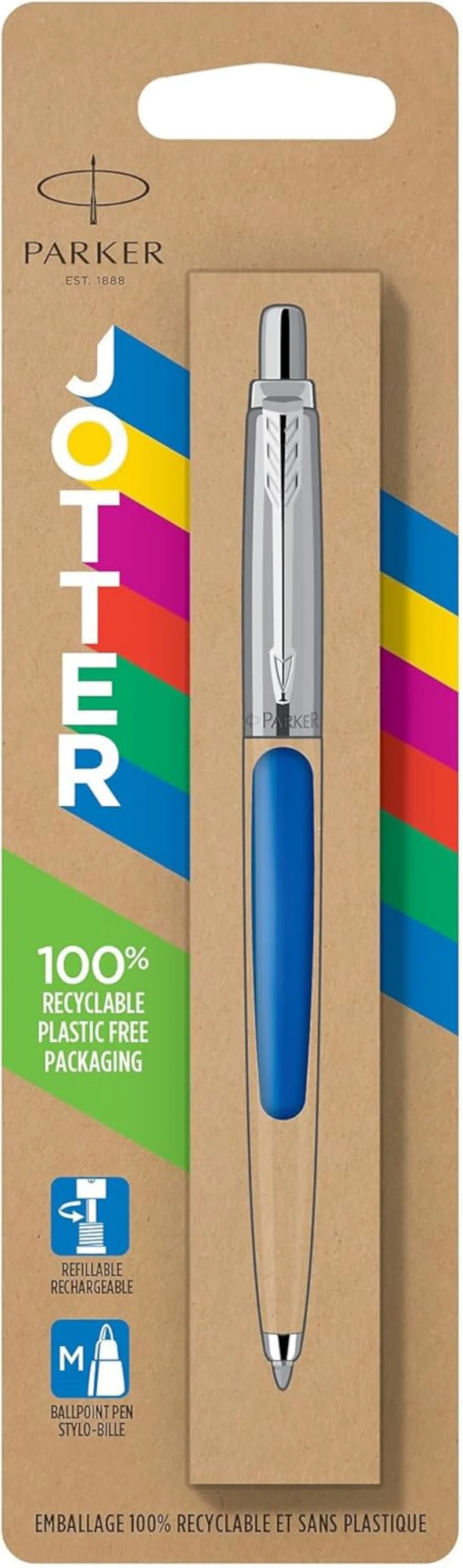 PARKER Jotter Originals C.C. Kugelschreiber blau/silber
